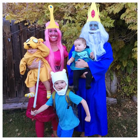 Luke + Kimmy = Oliver, Briony and Milo: Adventure Time Costumes