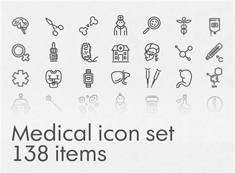 Medical stroke icon set on Behance