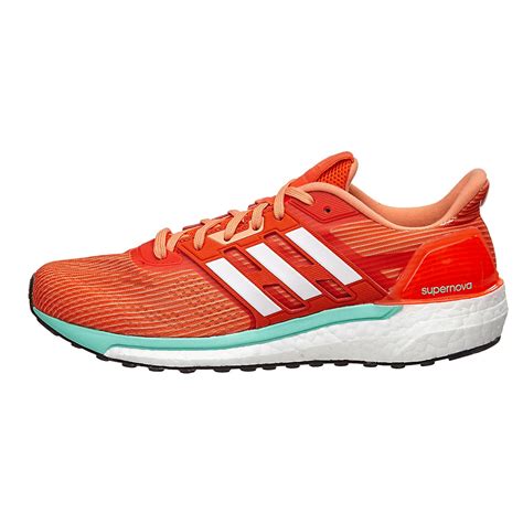 adidas Supernova Women's Shoes Energy/White/Orange 360° View | Running ...