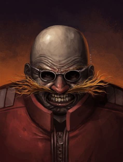 Dr. Eggman | Eggman, Sonic fan art, Creepy