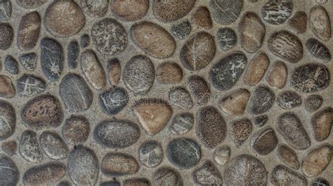 Gravel Stones Concrete Texture Background Stock Image - Image of ...