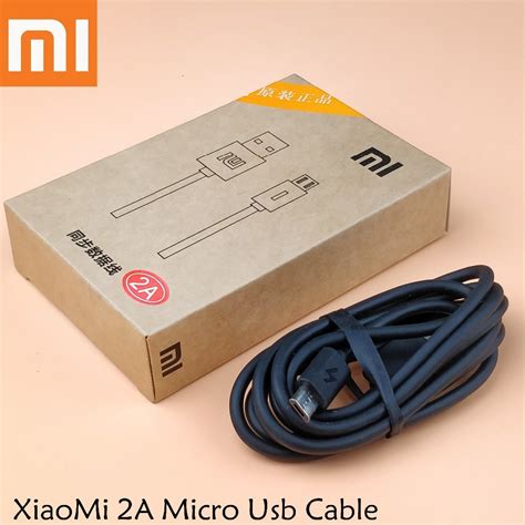Original XIAOMI mi A2 lite Charger Cable Redmi 4 4x 1s 2s 3s note 4 4x 5 6 note 6 pro smartphone ...
