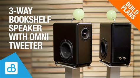 Building an Omni-directional 3-Way Bookshelf Speaker - by SoundBlab - YouTube