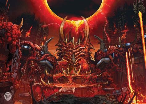 Some cool DOOM Eternal concept art I found from the DOOM Twitter ...