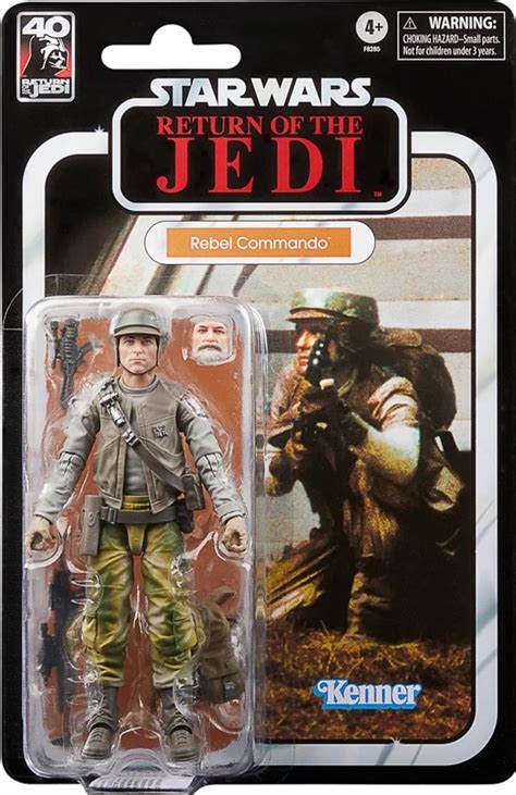 Star Wars 6" Black Series Rebel Commando (Endor - Deluxe) (40th Anniversary)