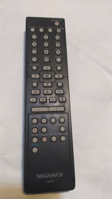 Original Magnavox NB559 Remote Control