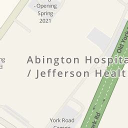 Driving directions to Buerger Building - Abington Memorial Hospital, 1200 Old York Rd, Abington ...