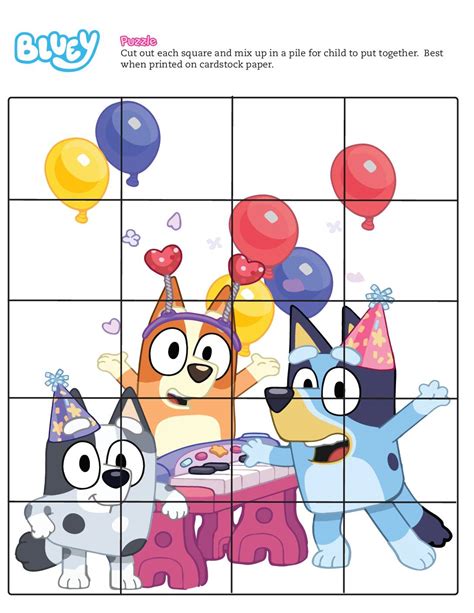 Puzzle 1 Bluey