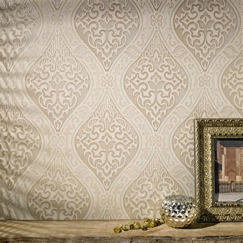 Cream and Gold Wallpaper - WallpaperSafari