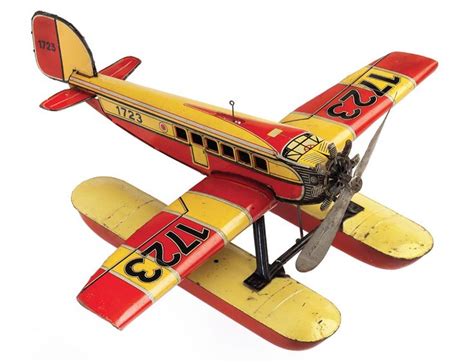 Antique Toy Plane. | Antique toys 2 | Toys, Airplane toys, Tin toys