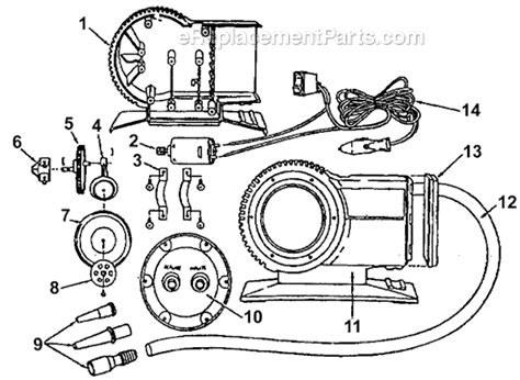 Coleman 2210-718 Parts List and Diagram : eReplacementParts.com