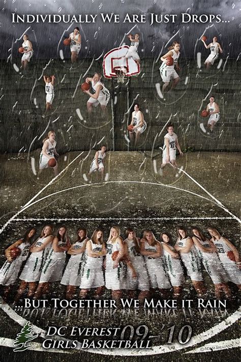 Basketball Team Posters - Inspiring Teamwork