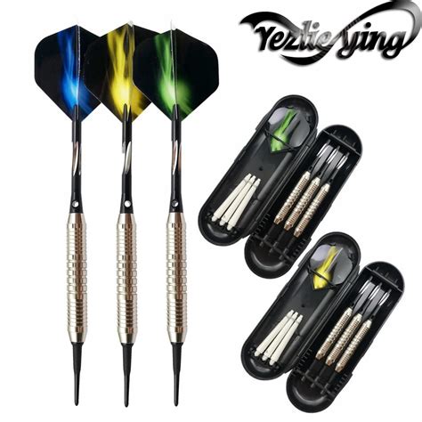 3 color 3 PCS Sets/Set of Darts Professional 18 Grams Soft Darts ...