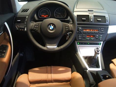 Interior with leather sportseats : BMW X3 Reihe E83 X3 2.0d von Wiesberger : Fahrzeuge : #203560336