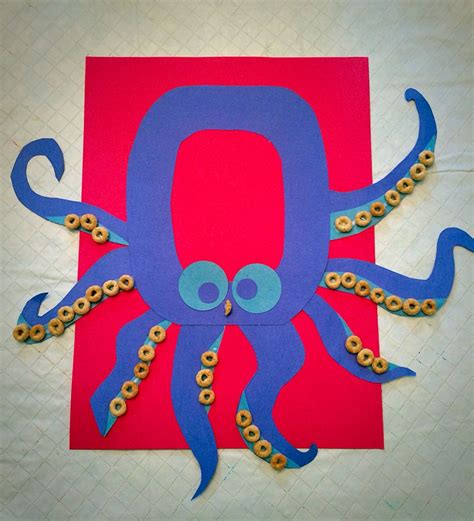 O is for Octopus!! O is for...Preschool letter of the week. Letter O craft. | Letter o crafts ...