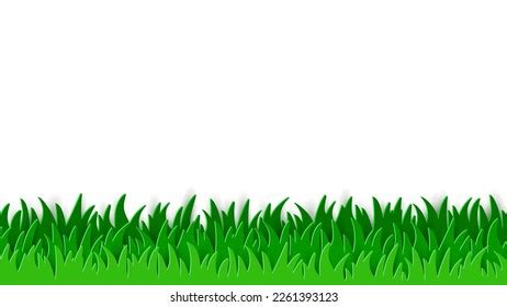 Green Grass Border White Background Copyspace Stock Vector (Royalty Free) 2261393123 | Shutterstock