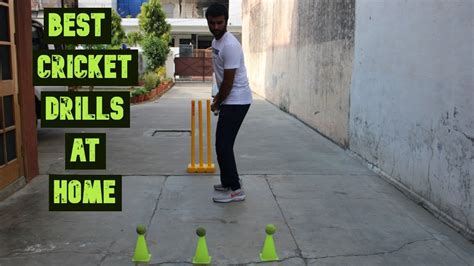 Best Cricket Drills At Home - YouTube