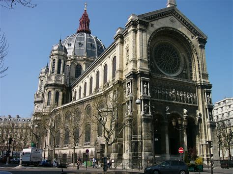 Paris Architecture France Saint Augustin Church - 1344 :: World All Details