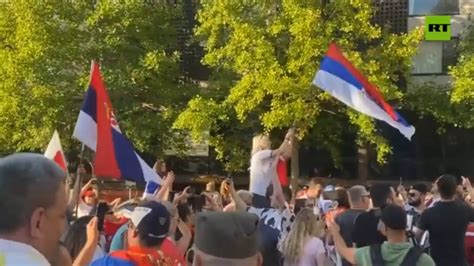 WATCH: Fans dance outside Djokovic hotel as new details of his ordeal ...