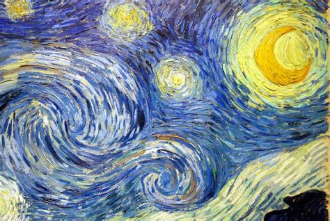 Van Gogh, Starry Night | Van gogh art, Starry night painting, Starry night van gogh