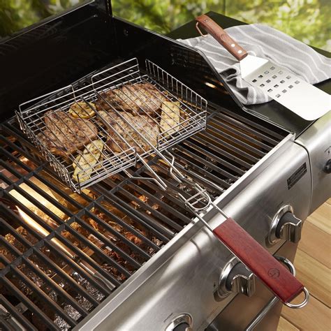 Grill everything that might slip through your BBQ grate in a Outset BBQ ...