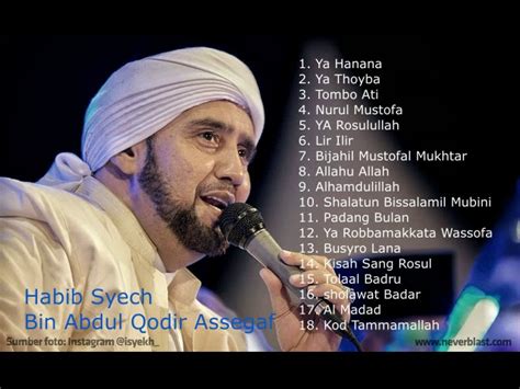 Kumpulan MP3 Sholawat Habib Syech Bin Abdul Qadir Assegaf Terpopuler ...