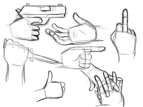 100+ Drawings Of Hands: Quick Sketches & Hand Studies