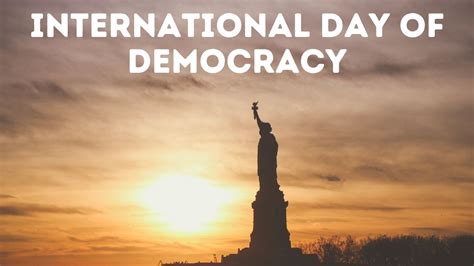 International Day of Democracy Quotes, Wishes, and HD Images | World Democracy Day 2021 Messages ...