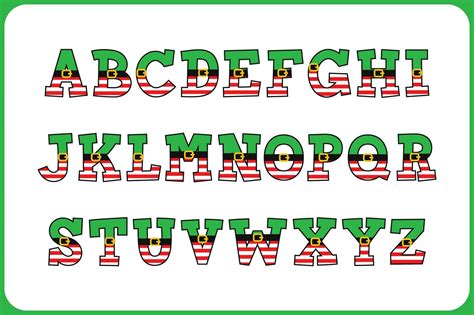 Versatile Collection of Elf Alphabet Letters for Various Uses 30350271 ...