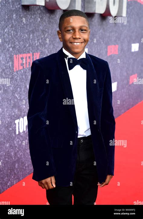 Keiyon Cook attending the UK premiere of Top Boy at the Hackney ...