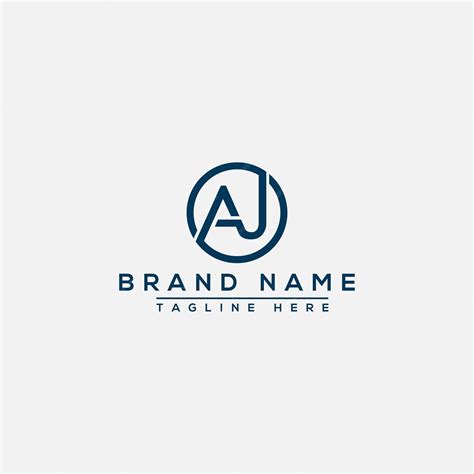 Premium Vector | AJ Logo Design Template Vector Graphic Branding Element