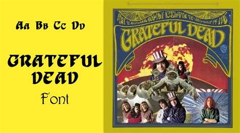 The Grateful Dead Font Free - Fonts Park