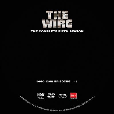 CoverCity - DVD Covers & Labels - The Wire - Season 5; disc 1