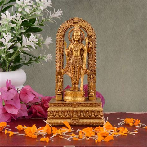 Resin Ram Mandir Ayodhya Model Authentic Design Ideal for Home Temple ...