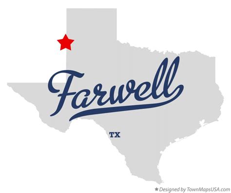 Map of Farwell, TX, Texas