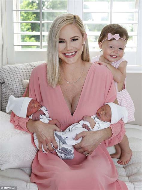 Meghan King Edmonds proudly poses with her twin boys in family album | Daily Mail Online