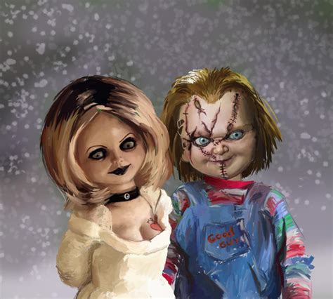 Chucky and Tiffany by msBlake on DeviantArt