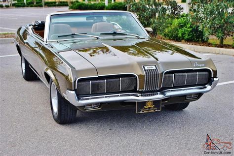 Very nice very rare 1970 Mercury Cougar XR7 Convertible 351-4b no reserve sweet