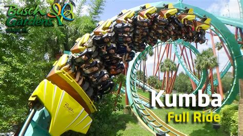 Montaña Rusa EXTREMA - Kumba Busch Gardens Tampa - Full Ride + POV ...