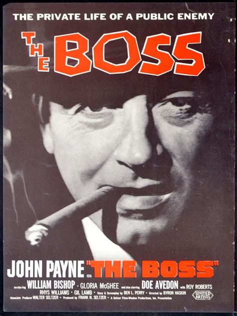 BOSS - Rare Film Posters