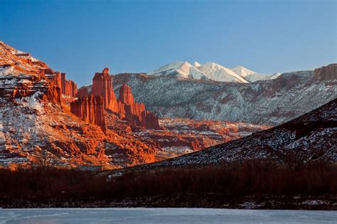 View from the Exerda: Escaping Winter ... With Winter? Red Rocks ...