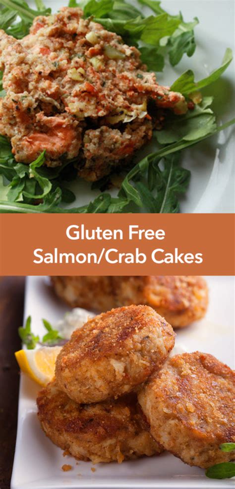 Salmon/Crab Cakes, Gluten Free Recipe