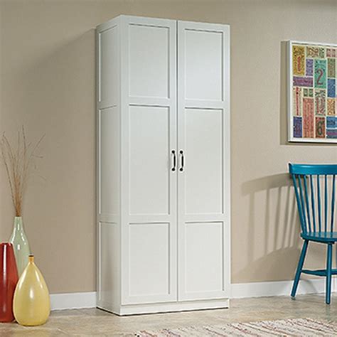 Sauder Woodworking White Cabinet-419636 - The Home Depot