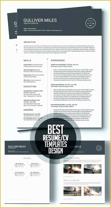 Free Creative Resume Templates Pdf Of Best Resume Design Templates top Creative Resumes Creative ...