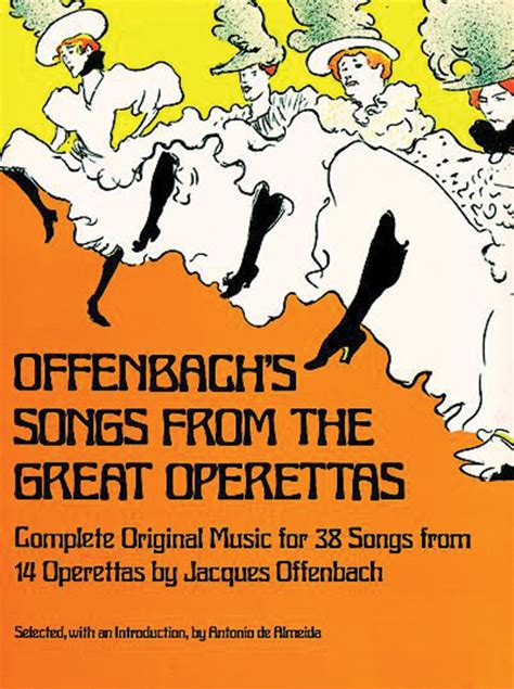 Offenbach's Songs from the Great Operettas: Vocal Book: Jacques ...