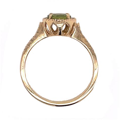 Peridot Ring - GoldInArt.com