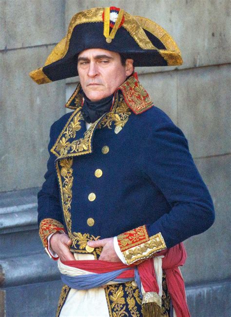 Joaquin Phoenix Dons Napoleon Costume on Set of Ridley Scott Movie