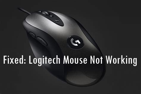 Logitech Mouse Not Working? Here Are Solutions