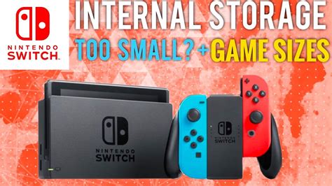 Nintendo Switch Internal Storage Too Small for Some Game Downloads - YouTube