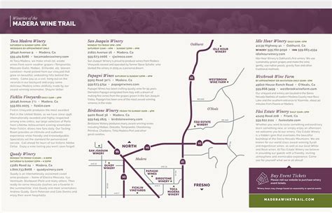 WINE TRAIL MAP | Madera Wine Trail